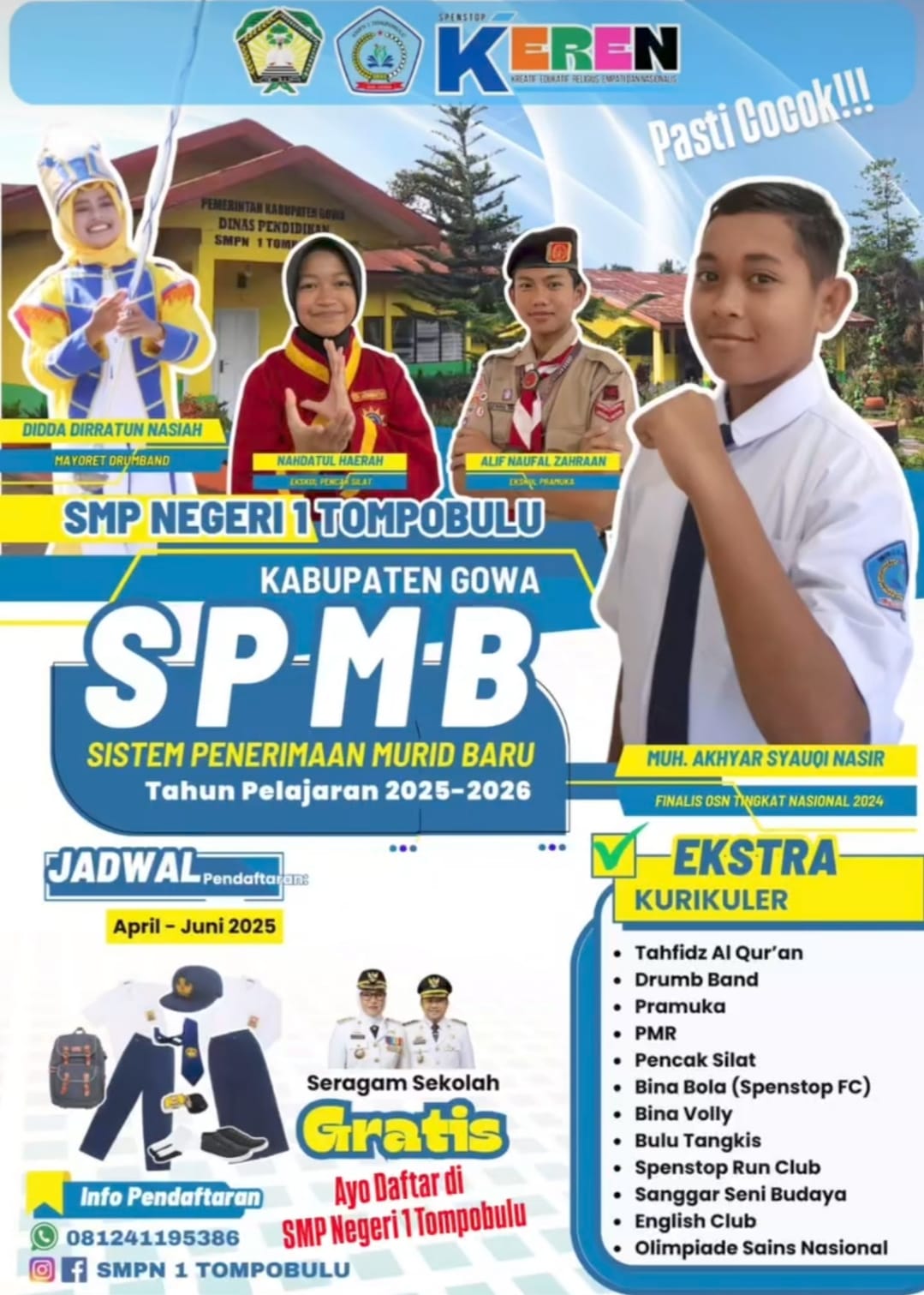Poster Informasi SPMB 2026